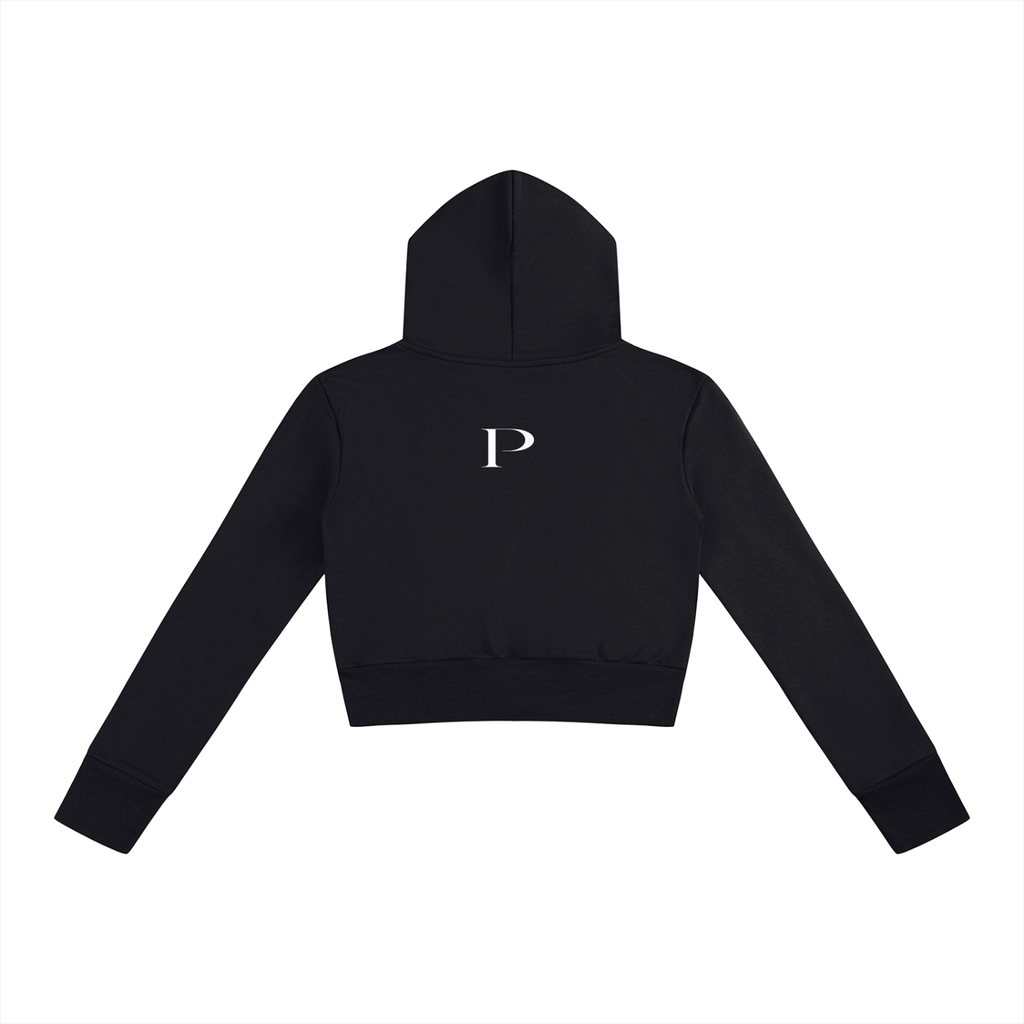 Women’s Slim Crop Full Zip Hoodie