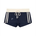 Women's Contrast Stripe Track Shorts