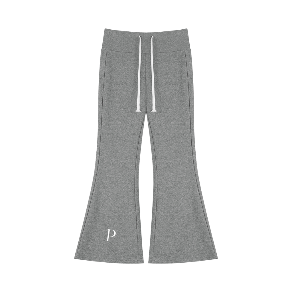 Women's Drawstring Flared Leg Pants